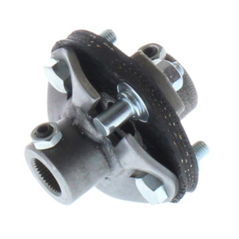 Borgeson Universal Rag Joints 053434 Steering Coupler, Joint, 3/4 in. 36-spline Ends, Steel, Natural, Each