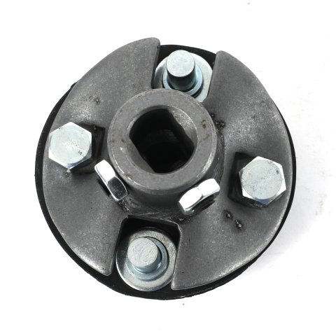 Borgeson Universal Rag Joints 055049 Steering Coupler, Joint, 18mm DD, 3/4 in. DD, Steel, Natural, Each