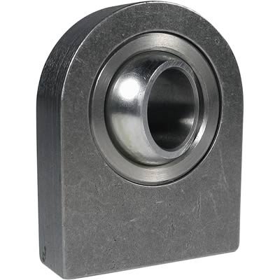 Borgeson Universal Steering Shaft Support Bearings 670000 Bearing, Shaft, Billet Steel, Natural, 3/4 in. Bore, Each