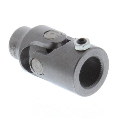 Borgeson Universal Steering U-Joints 014364 Joint, Steel, 1 in. 48-Spline, 3/4 in. Smooth Bore, Each