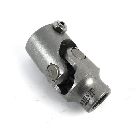 Borgeson Universal Steering U-Joints 115240 U-Joint, Standard Style, Stainless Steel, Natural, 1 in. DD, 13/16 in. 36-spline, Each