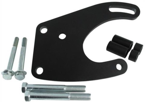 Borgeson Universal Power Steering Pump Brackets 802409 Bracket, Steel, Ford, 289, 302, 351W, Saginaw Style Pump, Kit