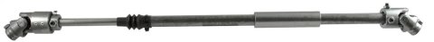 Borgeson Steering Shafts 000983 Shaft, Heavy Duty, Telescopic, Billet Steel, Ford, Each