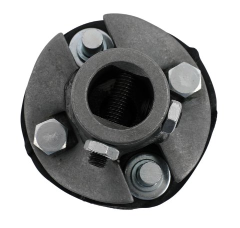 Borgeson Universal Rag Joints 052552 Steering Coupler, Joint, 11/16 in. 36-Spline, 1 in. DD, Steel, Natural, Each