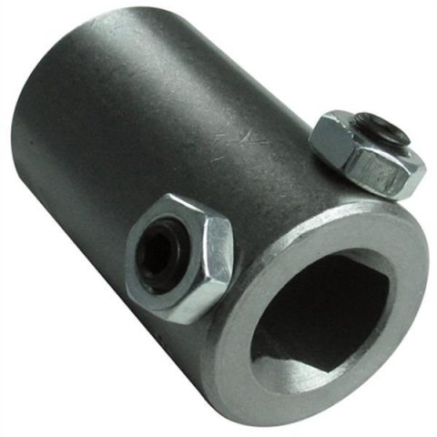 Borgeson Universal Steering Shaft Couplers 314949 Coupler, Steel, 3/4 in. DD to 3/4 in. DD, 2.00 in. Long, Each