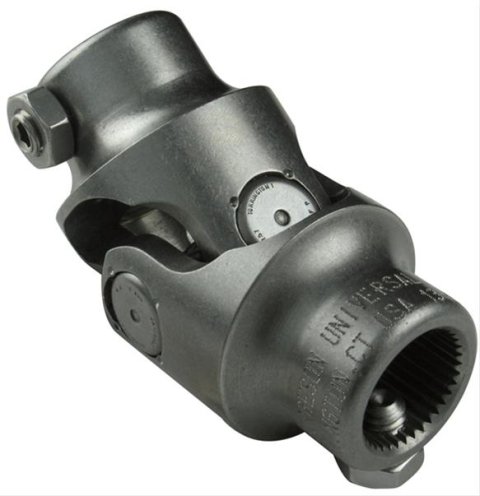 Borgeson Universal Steering U-Joints 116464 U-Joint, Standard Style, Stainless Steel, Natural, 3/4 in. without Splines Ends, Each