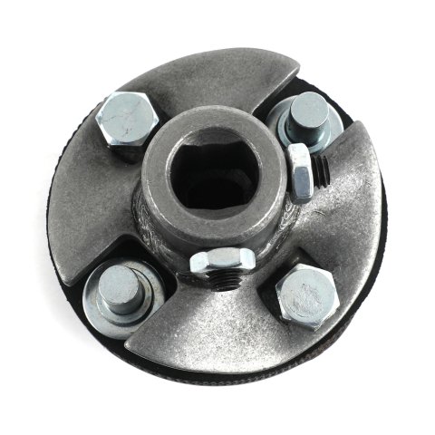 Borgeson Universal Rag Joints 054949 Steering Coupler, Joint, 3/4 in. DD Ends, Steel, Natural, Each