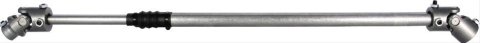 Borgeson Steering Shafts 000820 Shaft, Telescopic, Steel, Requires Power Conversion Box, Ford, Each