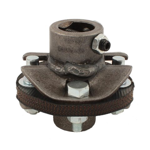 Borgeson Universal Rag Joints 053152 Steering Coupler, Joint, 3/4 in. 30-Spline, 1 in. DD, Steel, Natural, Each