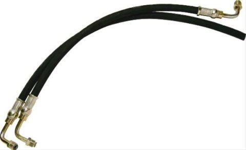 Borgeson Power Steering Hose Kits 925112 Hoses, Rubber, Black, Kit