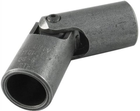 Borgeson Universal Steering U-Joints 516264 U-Joint, Pin & Block, 1"OD, 5/8 Smooth Bore X 3/4 Smooth Bore