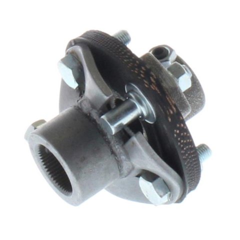 Borgeson Universal Rag Joints 054043 Steering Coupler, Joint, 13/16 in. 36-Spline, 1 in. 48-Spline, Steel, Natural, Each
