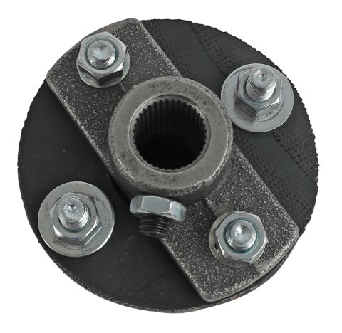 Borgeson Universal Rag Joints 053443 Steering Coupler, Joint, 3/4 in.-36 Spline, 1 in.-48 Spline, Each