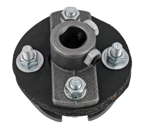 Borgeson Universal Steering Shaft Couplers 055052 Rag Joint, Steel, 18mm DD, 1 in. DD, Each