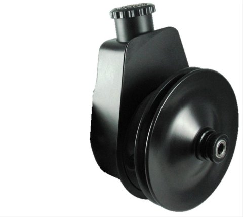 Borgeson Universal Self-Contained Saginaw GM Power Steering Pumps 800329 Pump, P Series, Reservoir, Black, Each