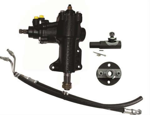 Borgeson Power Steering Conversion Kits 999024 Steering, Upgrades Factory System, Box, No Pump, Ford, Kit