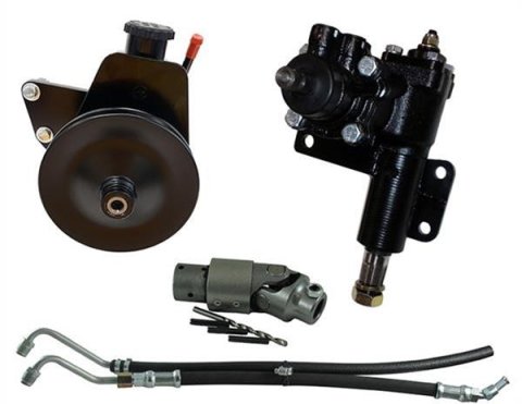Borgeson Power Steering Conversion Kits 999064 Kit, Bristol, Checker, Chrysler, Dodge, Plymouth, Small Block LA, Kit