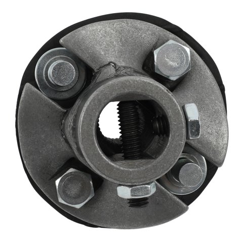 Borgeson Universal Rag Joints 053452 Steering Coupler, Joint, 3/4 in. 36-Spline, 1 in. DD, Steel, Natural, Each