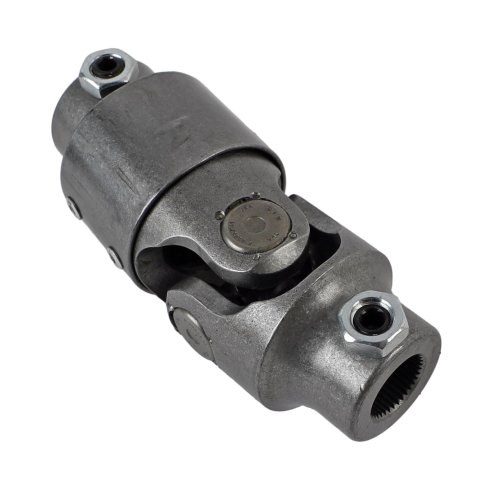 Borgeson Universal Steering U-Joints 034921 Joint / Vibration Damper, Steel, 3/4DD X 5/8-36 Chrysler