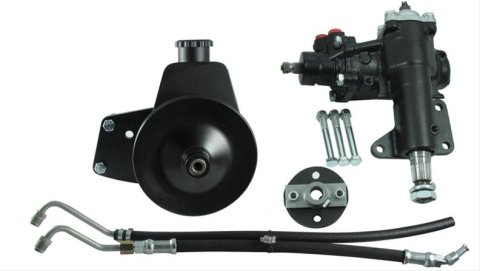 Borgeson Power Steering Conversion Kits 999052 Box, Conversion, Hose Kit, Pump Kit, Rag Joint, Ford, Kit