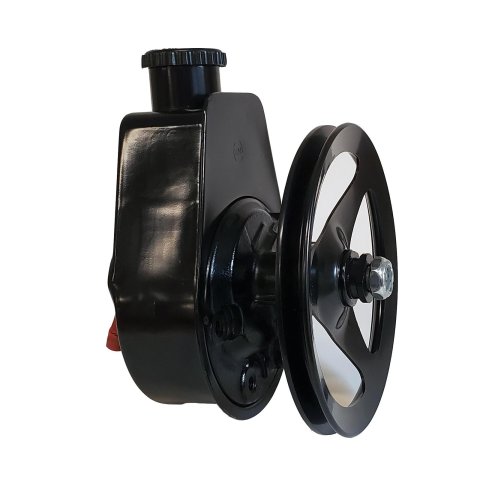 Borgeson Universal Self-Contained Saginaw GM Power Steering Pumps 800321 Pump, P Series, Reservoir, Black, Mopar, Big Block B/RB, Each