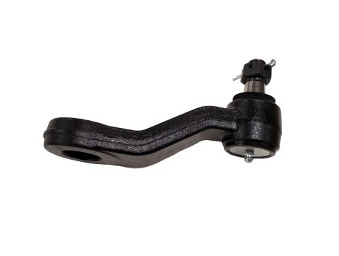 Borgeson Pitman Arms 806023 Arm, 5/8 in Bolt Thread Size, Steel, Painted Black, 32-Spline, Grease Fitting Castle Nut and Cotter Pin Included, Chevy, GMC, Each