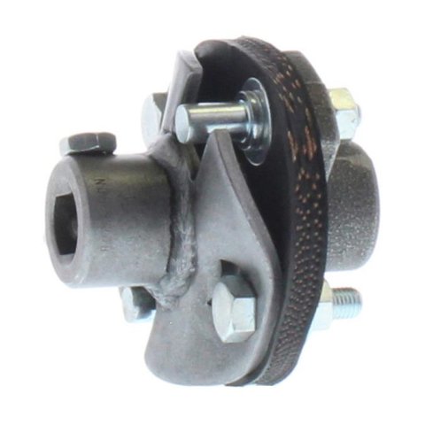 Borgeson Universal Rag Joints 052549 Steering Coupler, Joint, 11/16 in. 36-Spline, 3/4 in. DD, Steel, Natural, Each