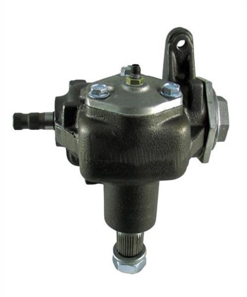 Borgeson Direct Replacement Steering Boxes 920004 Box, Replacement, Manual, Front Steer, 22:1 Ratio, Cast Iron, Natural, Chevy, Each