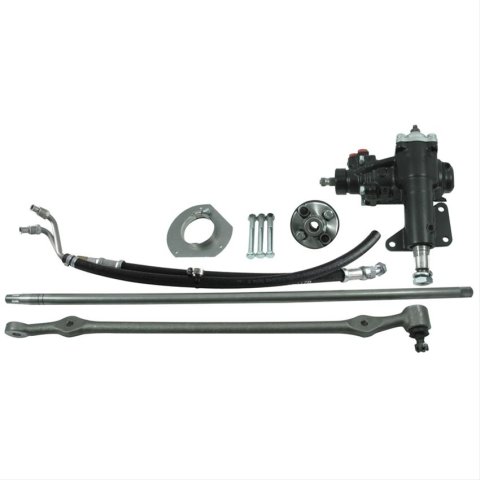 Borgeson Power Steering Conversion Kits 999023 Steering, Upgrades Factory System, Box, No Pump, Ford, Kit