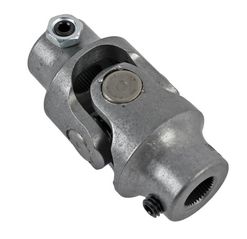 Borgeson Universal Steering U-Joints 011212 Joint, Standard Style, Steel, Natural, 9/16 in. 36-spline Ends, Each