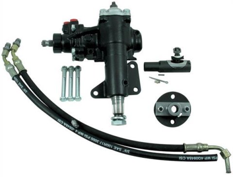 Borgeson Power Steering Conversion Kits 999025 Steering, Upgrades Factory System, Box, No Pump, Ford, Kit