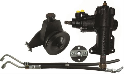Borgeson Power Steering Conversion Kits 999027 Kit, Ford, Mustang, L6, Factory Manual Steering, Kit