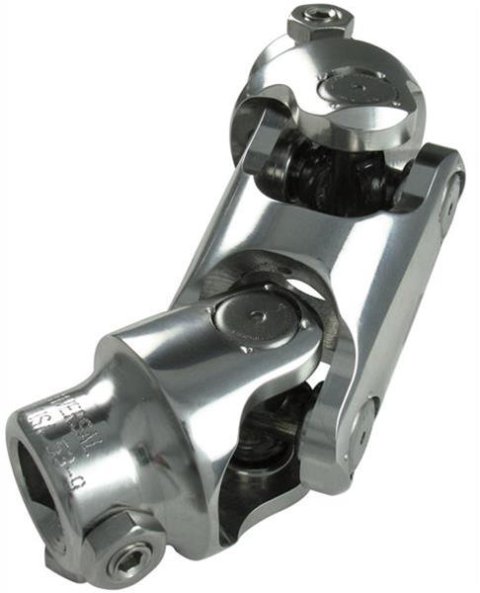 Borgeson Universal Steering U-Joints 144952 Joint, Stainless Steel, Polished, 3/4 in. DD, 1 in. DD, Each
