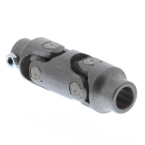 Borgeson Universal Steering U-Joints 024964 Joint, Double Joint Style, Steel, Natural, 3/4 in. DD, 3/4 in. without Splines, Each