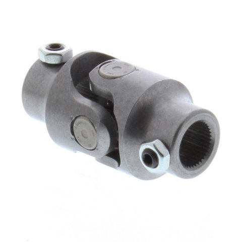 Borgeson Universal Steering U-Joints 013425 Joint, Standard Style, Steel, Natural, 3/4 in. 36-spline, 11/16 in. 36-spline, Each