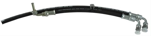 Borgeson Power Steering Hose Kits 925111 Kit, Rubber, Black, Kit