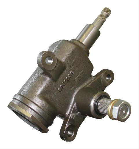 Borgeson Universal Saginaw Side-Steer Manual Steering Boxes 920042 Box, Saginaw, Manual, Side Steer, 16:1 Ratio, Cast Iron, Natural, 3/4 in. - 30-spline Input Shaft, Universal, Each