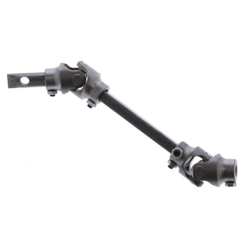 Borgeson Universal Steering Shafts for 1979-1993 MUSTANG - 000655 Shaft, Splined/Double D Style, Steel, Natural, Ford, Manual Type, Each