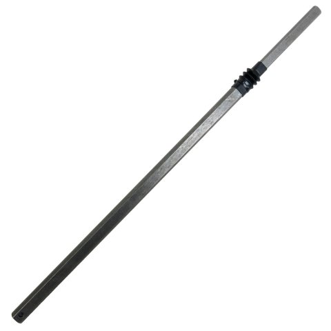 Borgeson Universal Telescoping Steering Shafts 450036 Shaft, Collapsible, Steel Alloy, Natural, Universal, Each