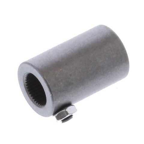 Borgeson Universal Steering Shaft Couplers 313400 Coupler, Steel, 3/4 in. 36-Spline, 3/4 in. Smooth Bore, Each