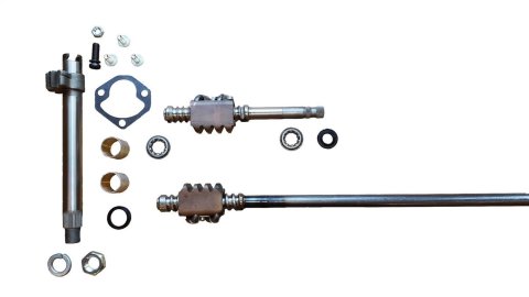 Borgeson Universal Steering Box Replacement Parts 921015 Gear Rebuild Kit, Complete 55-57 Chevy Car Manual Rebuild Kit; Short Input 16:1 Ratio