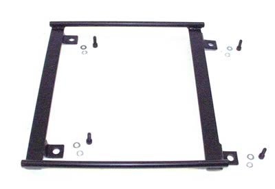 Procar Seat Adapter Brackets 81185 Brackets, Passenger Side, Steel, Black, Chevy, Pontiac, OEM Bench, Each