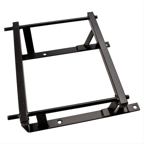 Procar Seat Adapter Brackets 81342 Brackets, Driver Side, Steel, Black, Dodge, Plymouth, Each