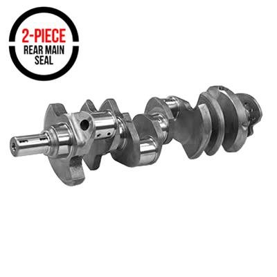 Scat Cast Crankshafts 9-10454 Crankshaft, 2-Piece Seal, External Balance, Steel, 4.000 in. Stroke, Chevy, 454, Each