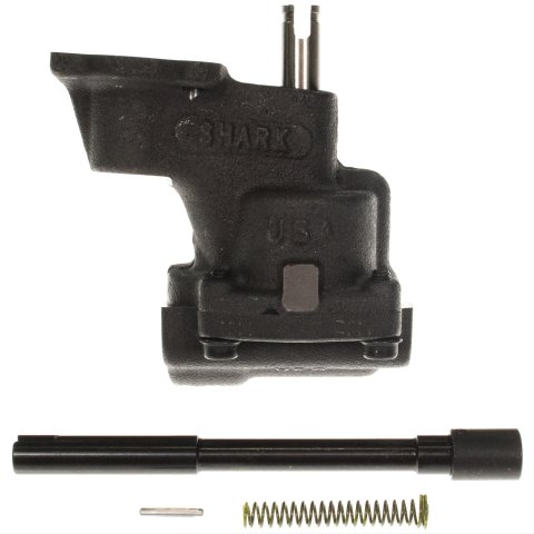 Melling Shark Tooth Oil Pumps 10554ST Pump, Tooth, Standard-Volume, High-Pressure, Includes Hardware, Driveshaft, 7.00 in. Pan Depth, Chevrolet, Small Block Gen I, Each