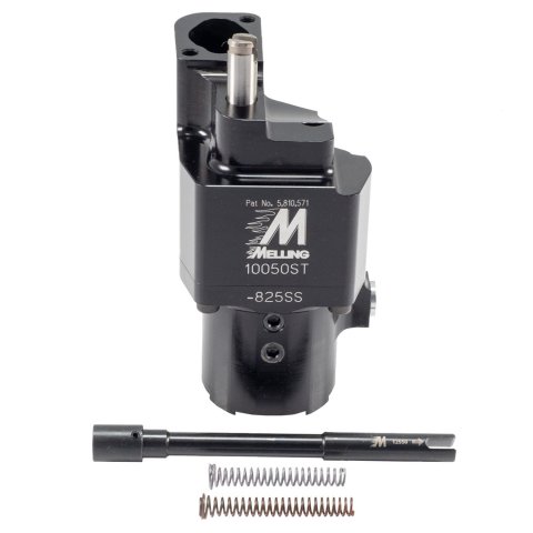 Melling Shark Tooth Oil Pumps 10050ST-825SS Pump, Tooth, High-Volume, Includes Pickup, Driveshaft, 8.25 in. Pan Depth, Chevrolet, Small Block Gen I, Each