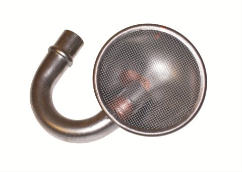 Melling Oil Pump Screen Assemblies 244S Pickup, Press Fit, Stock Pan Style, 0.750 in. Tube Diameter, Chevy, GMC, Pontiac, V6, 2.8, 3.1, 3.4L, Each