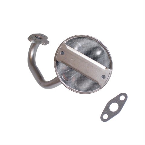 Melling Oil Pump Screen Assemblies 57-S1 Pickup, Bolt-In, Stock Pan Style, 0.500 in. Tube Diameter, Ford, Big Block FE, V8, Each
