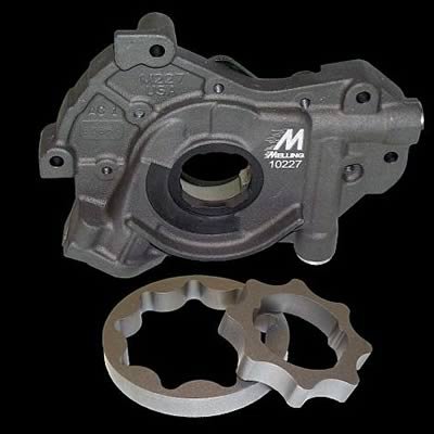Melling Performance Oil Pumps 10227 Pump, Standard-Volume DOHC or High-Volume SOHC, Chromoly Billet Steel Rotors, Aluminum, 15/16 in. Pickup Inlet, Ford, Lincoln, Mercury, 4.6L, Each
