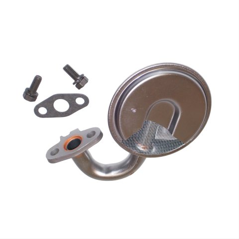 Melling Oil Pump Screen Assemblies 22-FHVS Pickup, Bolt-In, Stock Pan Style, 0.625 in. Tube Diameter, GM, Oldsmobile, 260-455 V8, Each
